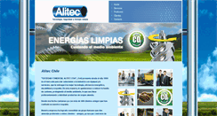 Desktop Screenshot of alitecchile.cl